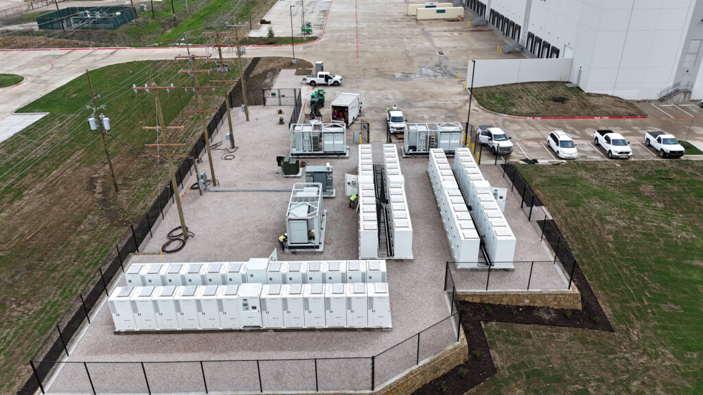 Site photo of 9.95 MW - 2 hr. Utility Battery System in Texas